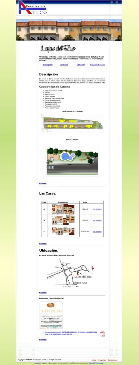Lajas del Rio Website Design